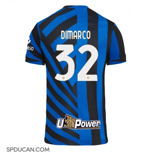 Muški Nogometni Dres Inter Milan Federico Dimarco #32 Domaci 2024-25 Kratak Rukav